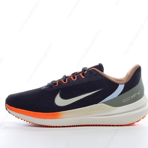 Nike Air Zoom Winflo 9 Herren/Damen Kengät ‘Musta Valkoinen’ DX6040-071