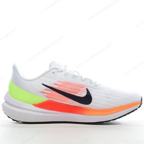 Nike Air Zoom Winflo 9 Herren/Damen Kengät ‘Valkoinen Punainen’ DD6203-100