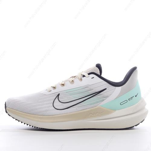 Nike Air Zoom Winflo 9 Herren/Damen Kengät ‘Valkoinen Sininen Musta’ DV9121-011