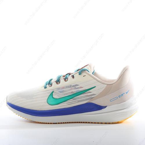 Nike Air Zoom Winflo 9 Premium Herren/Damen Kengät ‘Valkoinen Sininen Harmaa Vihreä’ DV8997-100