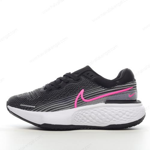 Nike Air ZoomX Invincible Run Flyknit Herren/Damen Kengät ‘Musta Vaaleanpunainen’ CT2229-003
