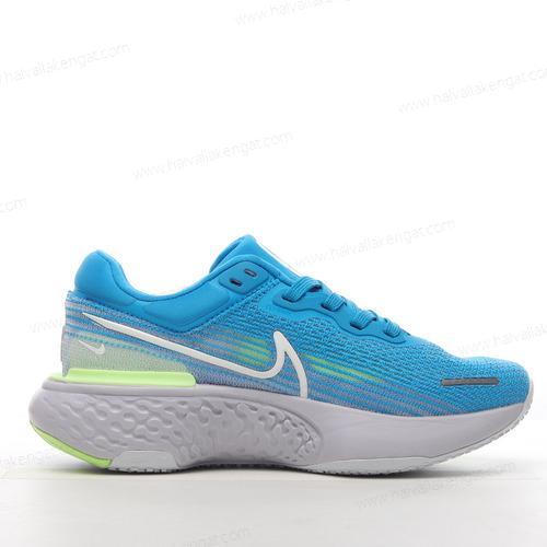 Nike Air ZoomX Invincible Run Flyknit Herren/Damen Kengät ‘Sininen Valkoinen Vihreä’ CT2228-401