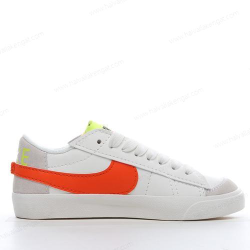 Nike Blazer Low 77 Jumbo Herren/Damen Kengät ‘Valkoinen Oranssi’ DQ1470-103