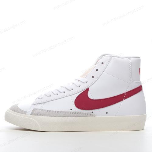 Nike Blazer Mid 77 Vintage Herren/Damen Kengät ‘Valkoinen Punainen’ CZ1055-102