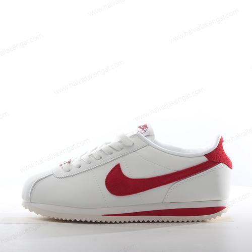 Nike Cortez Basic Herren/Damen Kengät ‘Valkoinen Punainen’ 819719-101