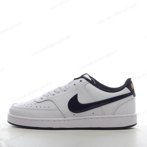 Nike Court Vision Low Herren/Damen Kengät ‘Musta Valkoinen’ DV1899-100