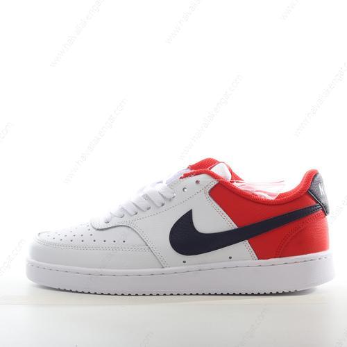 Nike Court Vision Low Herren/Damen Kengät ‘Valkoinen Punainen’ DH0851-100