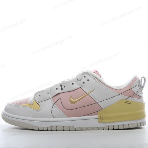 Nike Dunk Low Disrupt 2 Herren/Damen Kengät ‘Valkoinen Vaaleanpunainen Keltainen’ DV4024-001