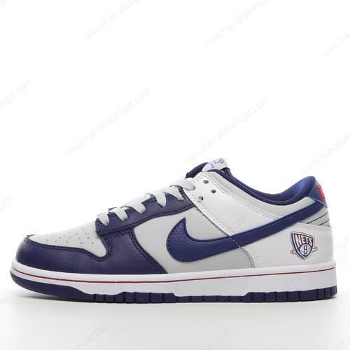 Nike Dunk Low EMB Herren/Damen Kengät ‘Harmaa Sininen Valkoinen’ DO6288-001