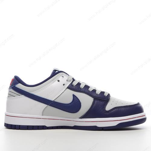 Nike Dunk Low EMB Herren/Damen Kengät ‘Harmaa Sininen Valkoinen’ DO6288-001