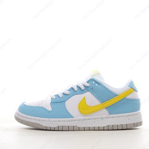 Nike Dunk Low Herren/Damen Kengät ‘Keltainen Sininen Valkoinen’ DX3382-400