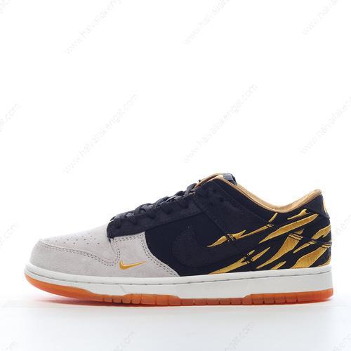 Nike Dunk Low Herren/Damen Kengät ‘Musta Keltainen Harmaa’ DQ5351-001