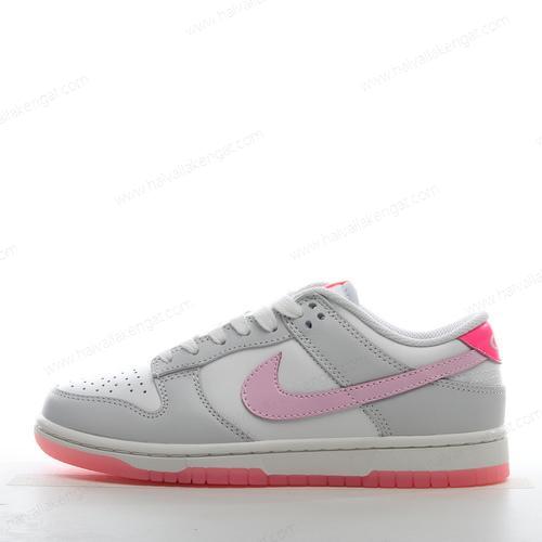 Nike Dunk Low Herren/Damen Kengät ‘Valkoinen Harmaa Vaaleanpunainen’ FN3451-161