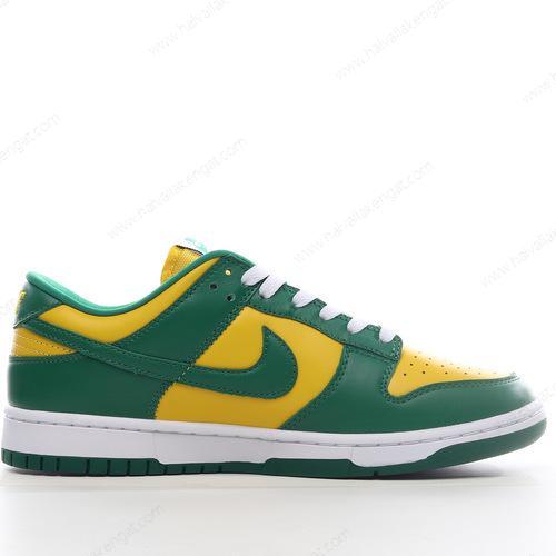 Nike Dunk Low Herren/Damen Kengät ‘Vihreä Keltainen’ CU1727-700