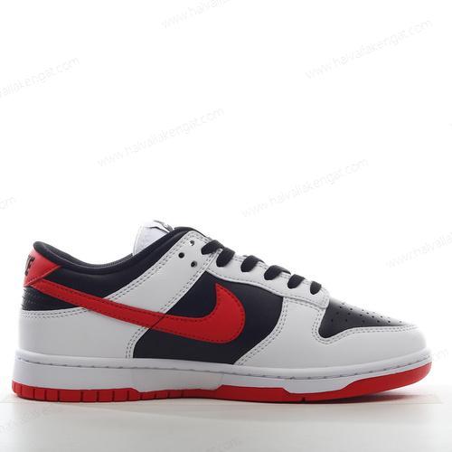 Nike Dunk Low Retro Herren/Damen Kengät ‘Valkoinen Punainen Musta’ FD9762-061
