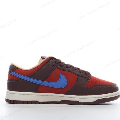 Nike Dunk Low Retro PRM Herren/Damen Kengät ‘Ruskea Sininen Punainen’ DR9704-200