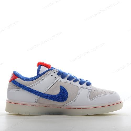 Nike Dunk Low Retro PRM Herren/Damen Kengät ‘Valkoinen Punainen Sininen’ FD4203-161