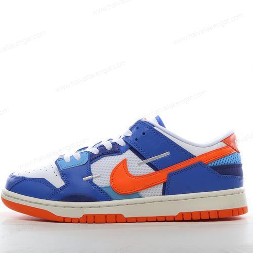 Nike Dunk Low Scrap Herren/Damen Kengät ‘Sininen Valkoinen Oranssi’ DM0128-100