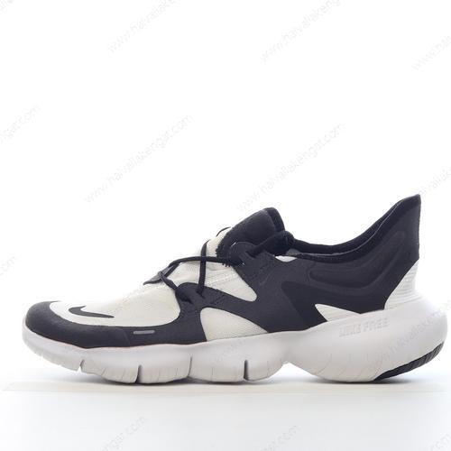 Nike Free RN 5 Herren/Damen Kengät ‘Valkoinen Musta’ AQ1289-102