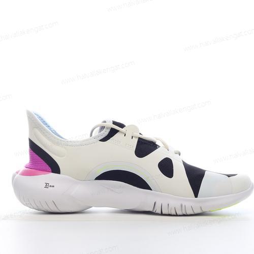 Nike Free RN 5 Herren/Damen Kengät ‘Valkoinen Musta Violetti Sininen’