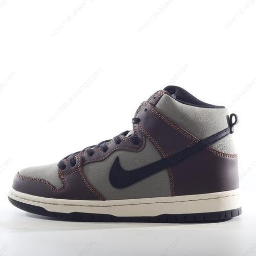 Nike SB Dunk High Herren/Damen Kengät ‘Ruskea Musta’ BQ6826-201