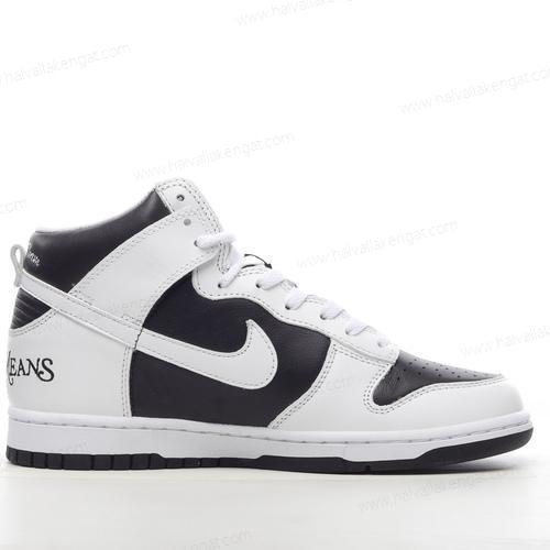 Nike SB Dunk High Herren/Damen Kengät ‘Valkoinen Musta’ DN3741-002