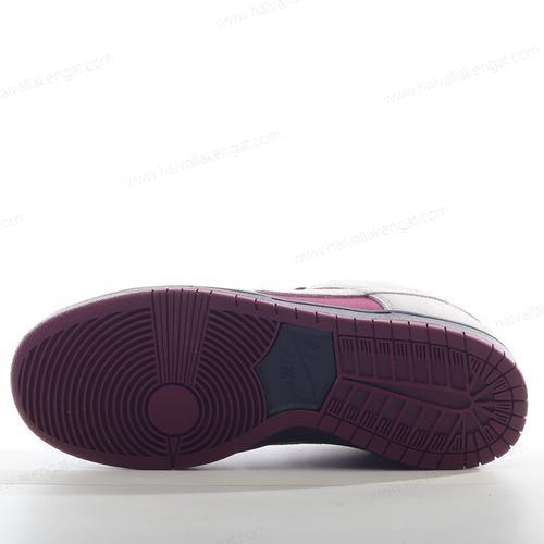 Nike SB Dunk Low Herren/Damen Kengät ‘Harmaa Punainen’ BQ6817-001