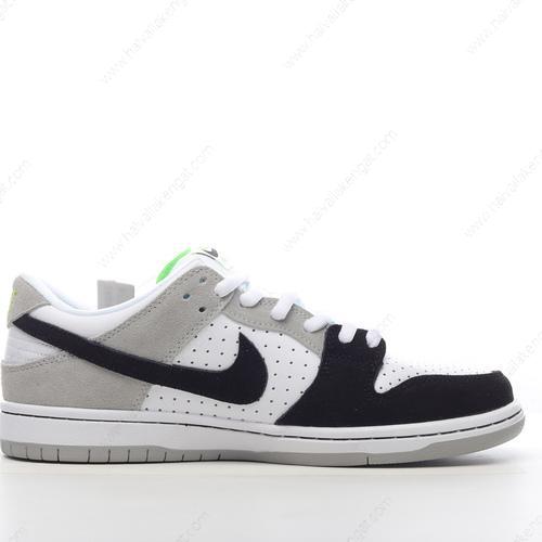 Nike SB Dunk Low Herren/Damen Kengät ‘Harmaa Valkoinen Musta’ BQ6817-011