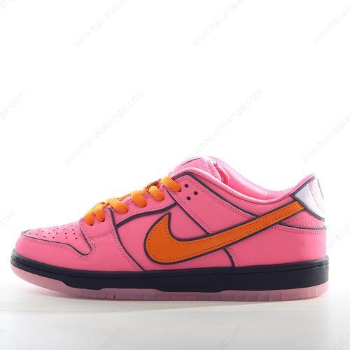 Nike SB Dunk Low Herren/Damen Kengät ‘Vaaleanpunainen Keltainen’ FD2631-600