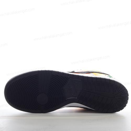Nike SB Dunk Low Herren/Damen Kengät ‘Valkoinen Musta’ BQ6832-101