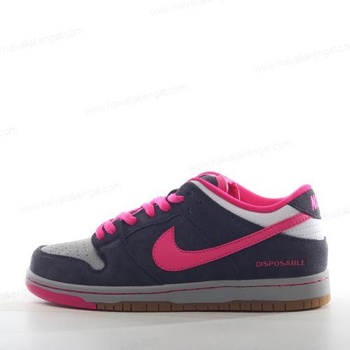 Nike SB Dunk Low Herren/Damen Kengät ‘Valkoinen Musta Vaaleanpunainen’ 504750-061