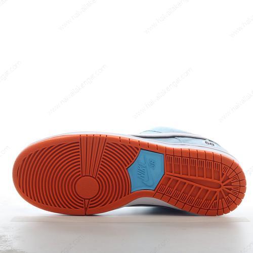 Nike SB Dunk Low Herren/Damen Kengät ‘Valkoinen Sininen Musta’ BQ6817-401