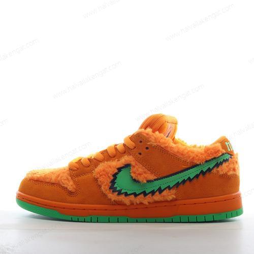 Nike SB Dunk Low Herren/Damen Kengät ‘Vihreä Oranssi’ CJ5378-800