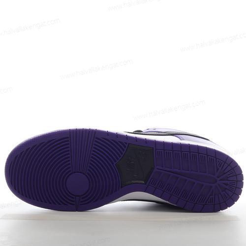 Nike SB Dunk Low Herren/Damen Kengät ‘Violetti Musta Valkoinen’ BQ6817-500