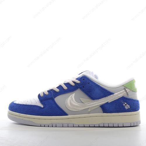 Nike SB Dunk Low Pro Herren/Damen Kengät ‘Harmaa Valkoinen Sininen’ DQ5130-400