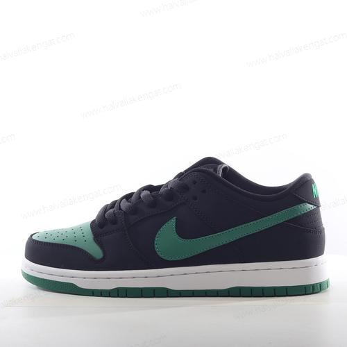 Nike SB Dunk Low Pro Herren/Damen Kengät ‘Musta Vihreä Valkoinen’ BQ6817-005