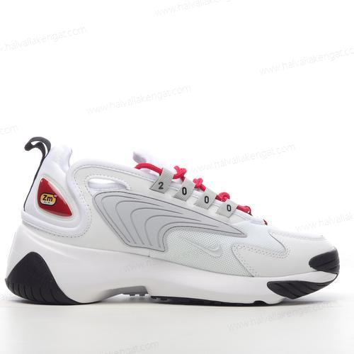 Nike Zoom 2K Herren/Damen Kengät ‘Harmaa Valkoinen Punainen’ AO0354-107