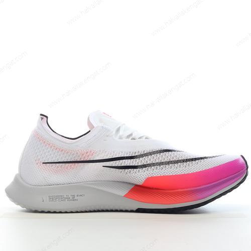 Nike ZoomX StreakFly Herren/Damen Kengät ‘Valkoinen Musta Punainen Violetti’ DJ6566-100