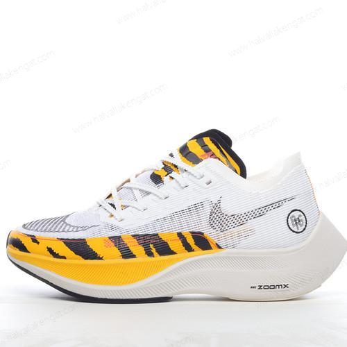 Nike ZoomX VaporFly NEXT% 2 Herren/Damen Kengät ‘Musta Valkoinen Keltainen’ DM7601-100