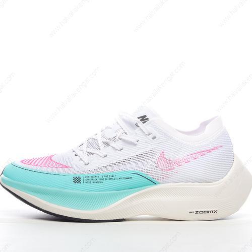 Nike ZoomX VaporFly NEXT% 2 Herren/Damen Kengät ‘Valkoinen Sininen Vaaleanpunainen’ CU4111-101